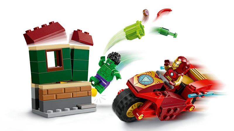 Iron-Man-con-moto-e-The-Hulk---Lego-Marvel-76287