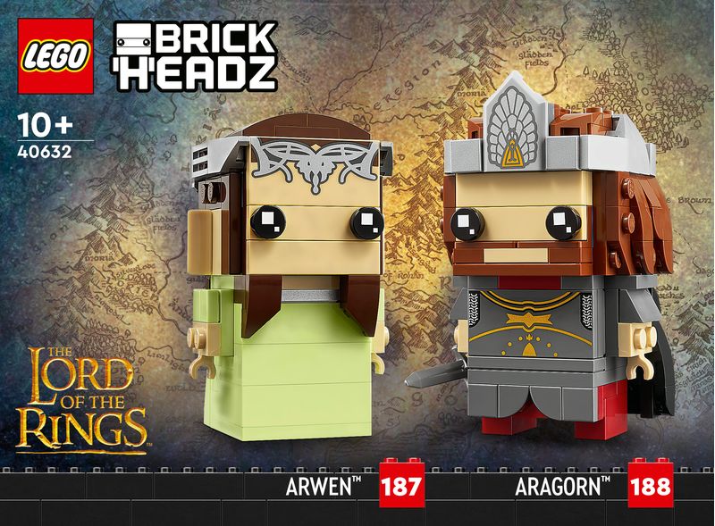 Aragorn™-e-Arwen™---Lego-Lord-Of-The-Rings-40632