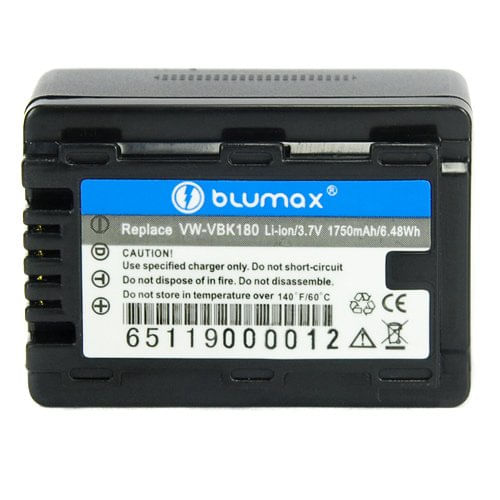 Batteria-Panasonic-VW-VBK180-1750mAh-Li-lon