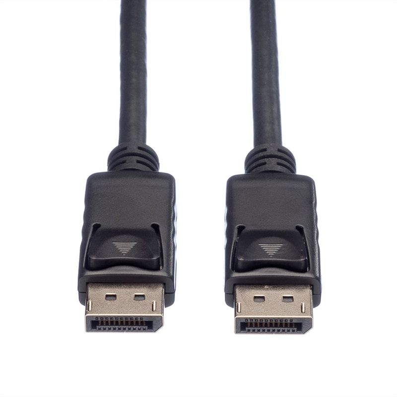 ROLINE-11.04.5761-cavo-DisplayPort-1-m-Nero--ROLINE-DisplayPort-Cable-DP-DP.-M-M.-LSOH.-1.0m-