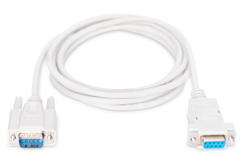 CAVO-PROLUNGA-SERIALE-RS232-PIN-TO-PIN--MODEM-CABLE--9-POLI-MASCHIO-FEMMINA-MT.2