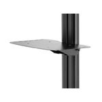 Peerless ACC-MS accessorio per carrello multimediale Nero Metallo Mensola regolabile (ACCMS - SmartMount&reg Metal Shelf