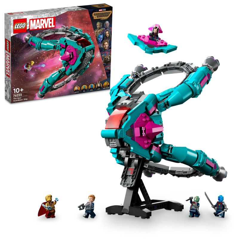 LEGO-Marvel-76255-L’Astronave-dei-Nuovi-Guardiani-Giocattolo-da-Costruire-dei-Guardiani-della-Galassia-Volume-3-con-Minifigure