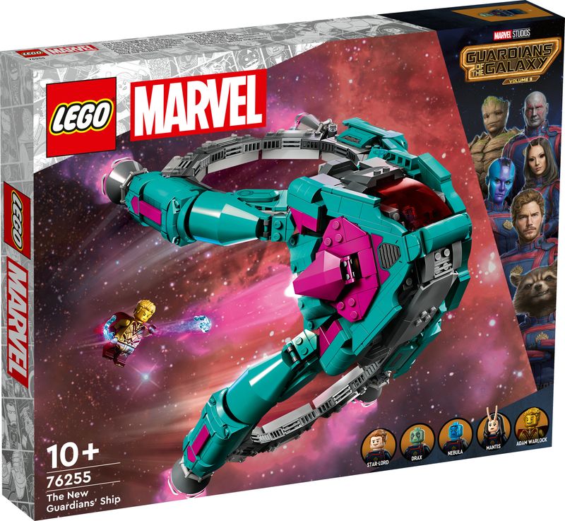 LEGO-Marvel-76255-L’Astronave-dei-Nuovi-Guardiani-Giocattolo-da-Costruire-dei-Guardiani-della-Galassia-Volume-3-con-Minifigure