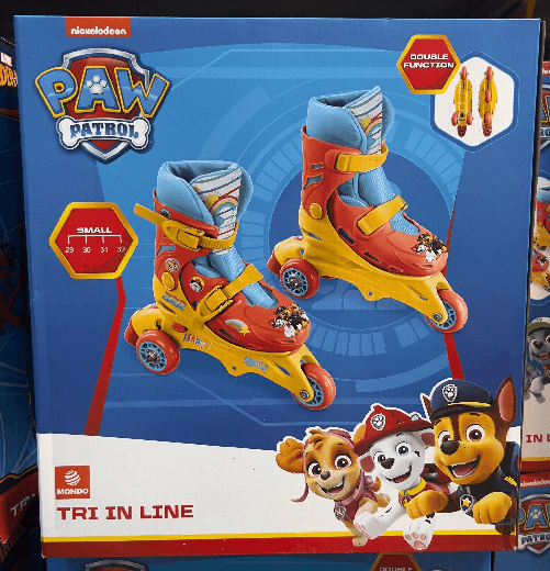 PATTINI-PAW-PATROL--IN-LINEA-REGOLABILI-DAL-29-AL-32