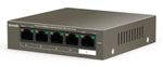 Tenda-TEF1105-4-63W-switch-di-rete-Non-gestito-Fast-Ethernet--10-100--Supporto-Power-over-Ethernet--PoE