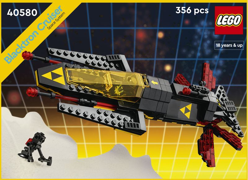 Incrociatore-Blacktron---Lego-40580