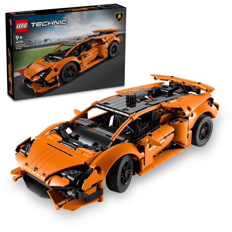 Lamborghini-Huracan-Tecnica-Arancione---Lego-Technic-42196