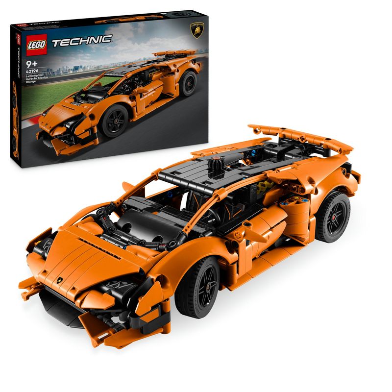 Lamborghini-Huracan-Tecnica-Arancione---Lego-Technic-42196