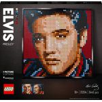 Lego Elvis Presley, il Re del Rock and Roll - Lego Art 31204