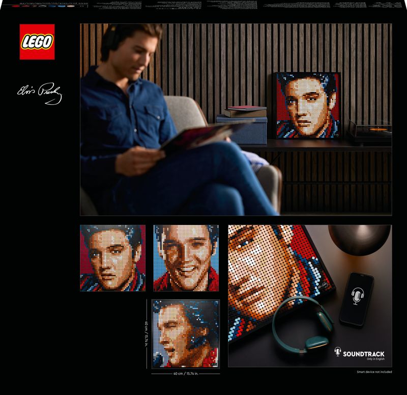 Elvis-Presley-il-Re-del-Rock-and-Roll---Lego-Art-31204