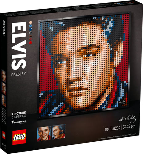 Elvis-Presley-il-Re-del-Rock-and-Roll---Lego-Art-31204