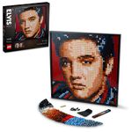 Elvis-Presley-il-Re-del-Rock-and-Roll---Lego-Art-31204