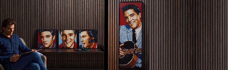 Elvis-Presley-il-Re-del-Rock-and-Roll---Lego-Art-31204