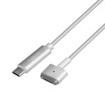 LogiLink PA0226 cavo USB 1,8 m USB C MagSafe 2 Argento