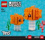 Pesciolino-rosso---Lego-Brick-Headz-40442