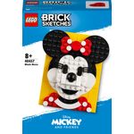 Lego Minnie - Lego Brick Sketches 40457