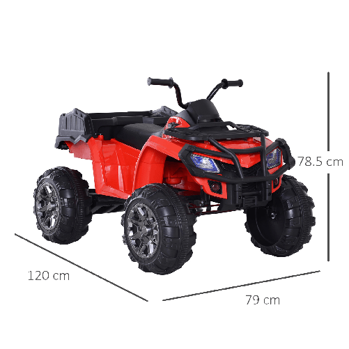 HOMCOM-Mini-Quad-Elettrico-per-Bambini-per-Esperienza-di-Guida-Realistica-12V-Velocita-Massima-6km-h-Lettore-Musica-MP3-Luci-e-Fanali-120x79x78.5cm