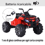 HOMCOM-Mini-Quad-Elettrico-per-Bambini-per-Esperienza-di-Guida-Realistica-12V-Velocita-Massima-6km-h-Lettore-Musica-MP3-Luci-e-Fanali-120x79x78.5cm