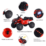 HOMCOM-Mini-Quad-Elettrico-per-Bambini-per-Esperienza-di-Guida-Realistica-12V-Velocita-Massima-6km-h-Lettore-Musica-MP3-Luci-e-Fanali-120x79x78.5cm