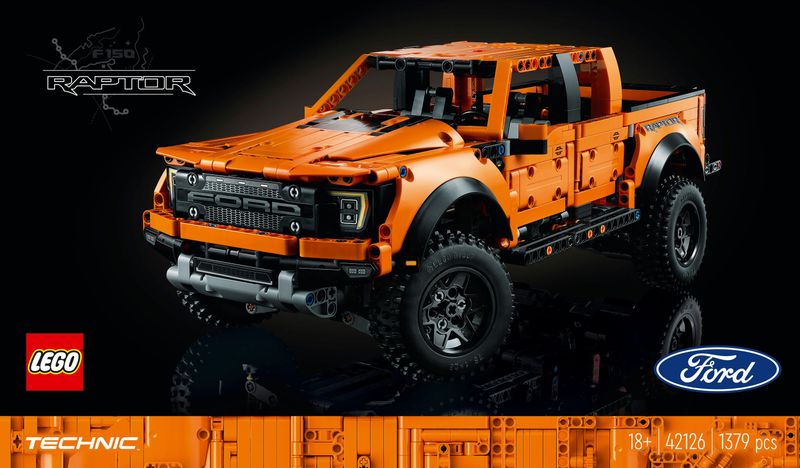 Ford®-F-150-Raptor---Lego-Technic-42126