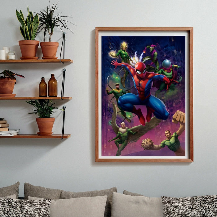 PUZZLE-1000-SPIDERMAN-ILLUSTRADED