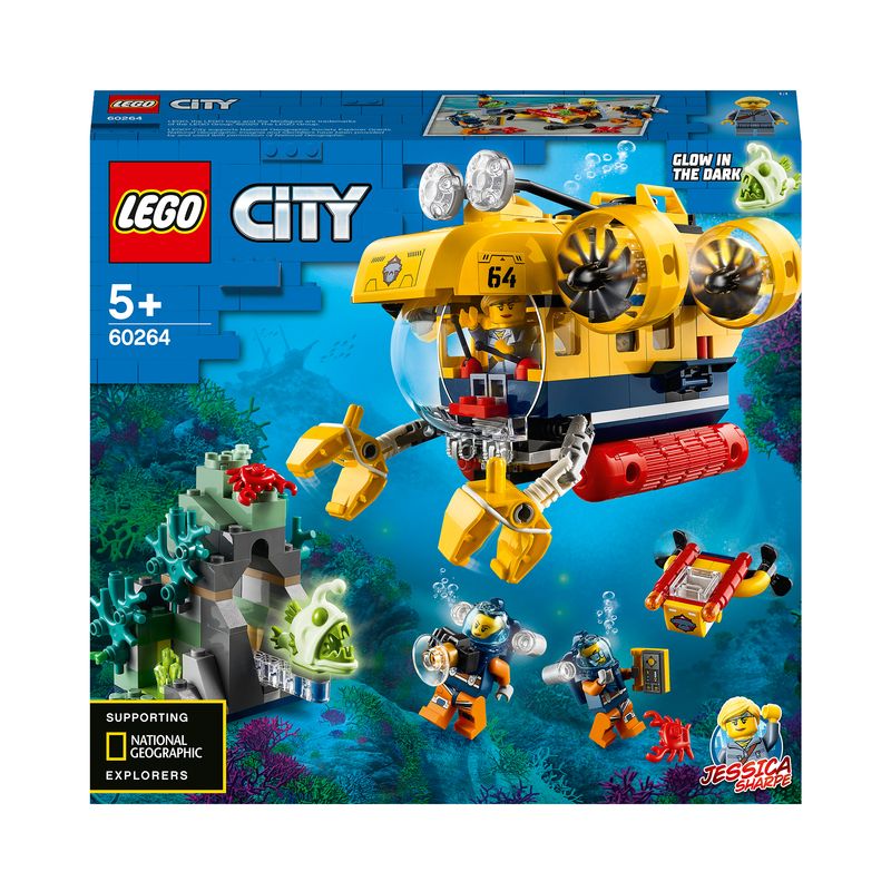 Sottomarino-da-esplorazione-oceanica---Lego-City-60264