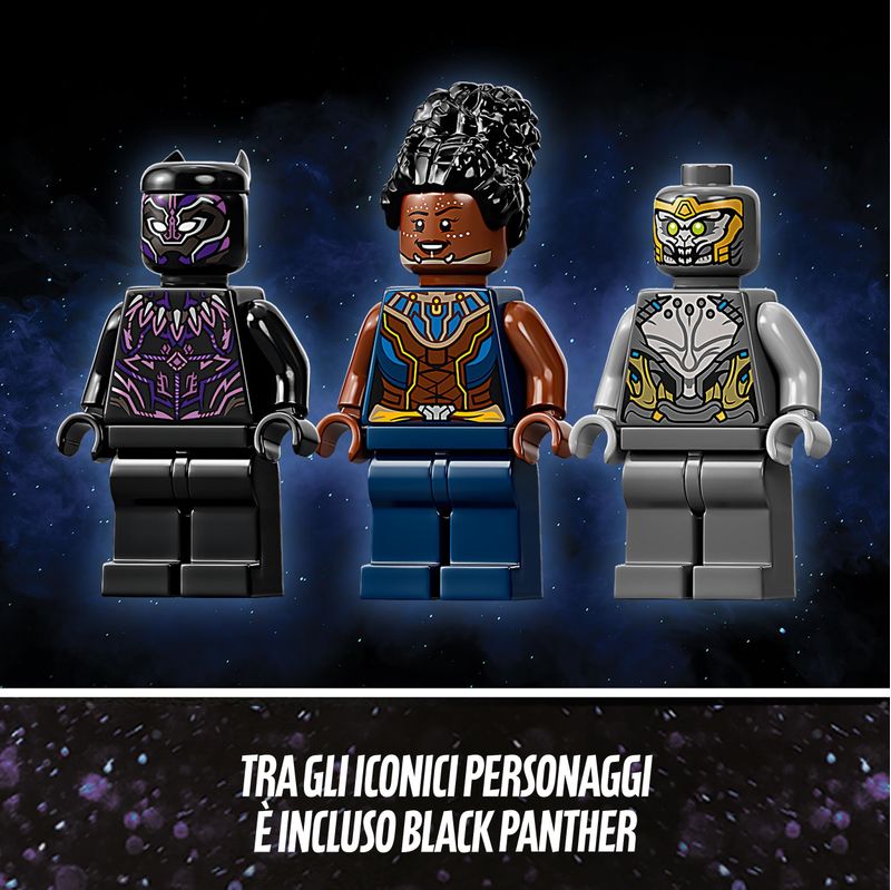 Il-dragone-volante-di-Black-Panther---Lego-Marvel-76186