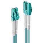 Lindy 46400 cavo a fibre ottiche 30 m LC OM3 Turchese (Fibre Optic Cable Lc/Lc Om3 - 30M - Warranty 120M)