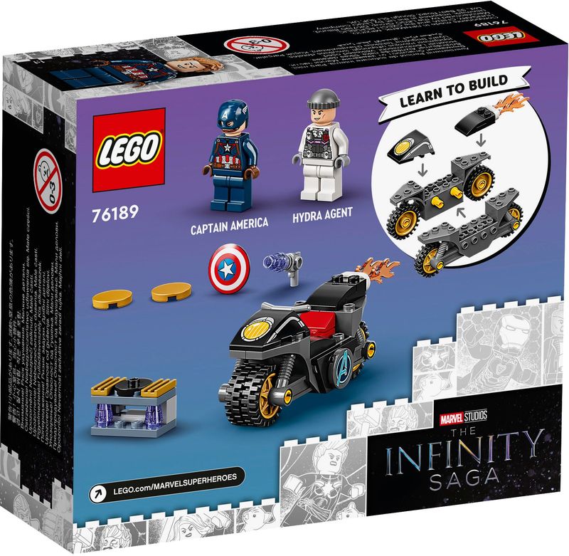 Scontro-tra-Captain-America-e-Hydra---Lego-Marvel-76189