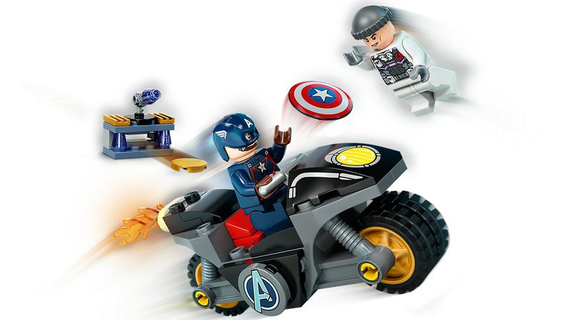 Scontro-tra-Captain-America-e-Hydra---Lego-Marvel-76189