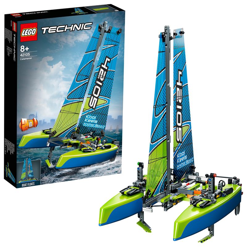 Catamarano---Lego-Technic-42105