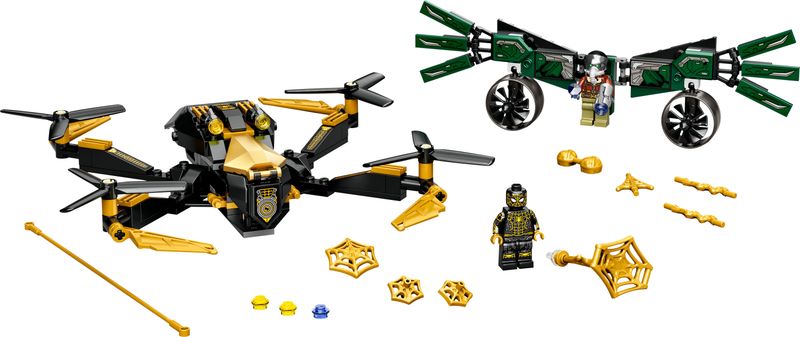 Duello-con-il-drone-di-Spider-Man---Lego-Marvel-76195