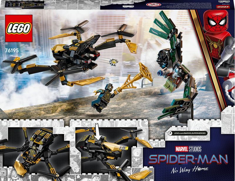 Duello-con-il-drone-di-Spider-Man---Lego-Marvel-76195