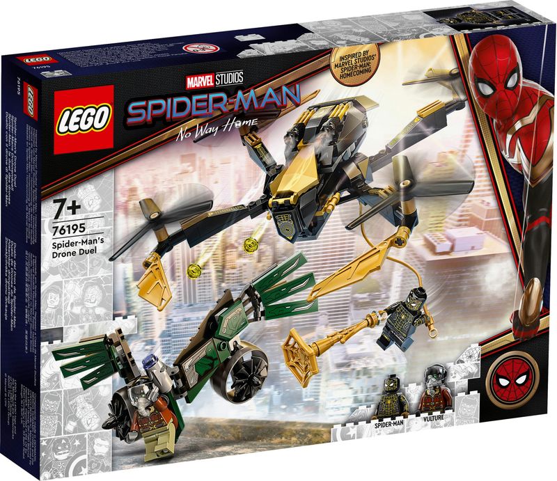 Duello-con-il-drone-di-Spider-Man---Lego-Marvel-76195