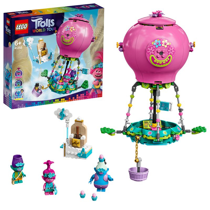 Avventura-in-mongolfiera-di-Poppy---Lego-Trolls-41252