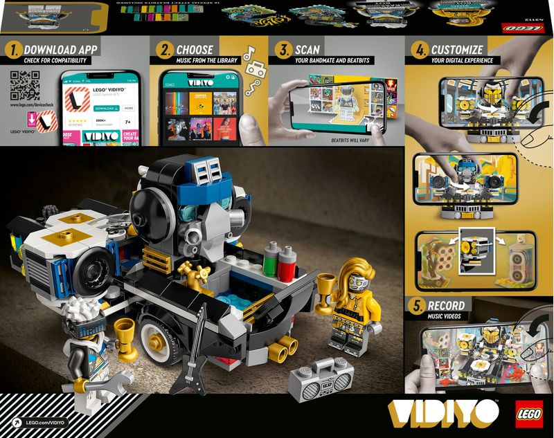 Robo-HipHop-Car---Lego-Vidiyo-43112