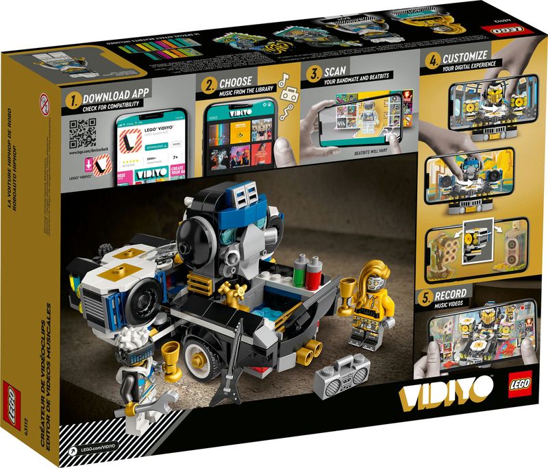 Robo-HipHop-Car---Lego-Vidiyo-43112