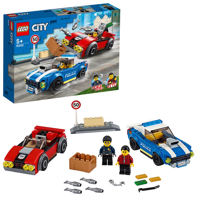 Arresto-su-strada-della-polizia---Lego-City-60242