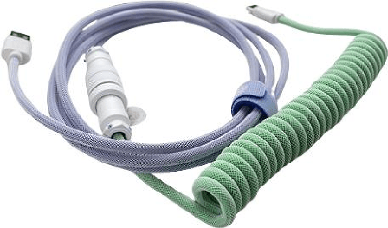 Ducky-Premicord-Iris-spiral-cable-USB-type-C-to-type-A---1.8m-DKCC-IRCNC1