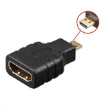 Microconnect HDM19F19MM adattatore per inversione del genere dei cavi Micro HDMI HDMI Nero