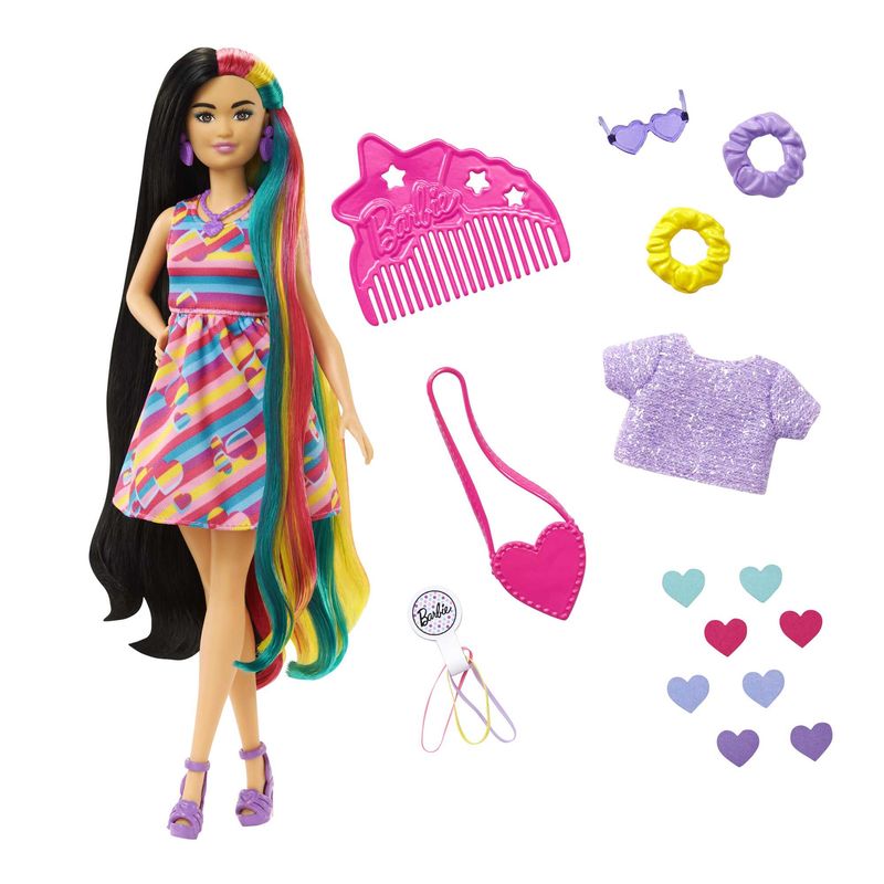 BARBIE-TOTALLY-HAIR-CAPELLI-NERI