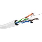 Goobay 94964 cavo di rete Bianco 100 m Cat6 U/UTP (UTP)