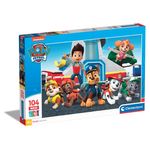 Clementoni Supercolor Paw Patrol Puzzle 104 pz Cartoni