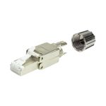 LogiLink-MP0080---CAT.8.1-feldkonfektionierbarer-RJ45-Stecker-Drahtverbinder-Grau---Edelstahl--MP0080-