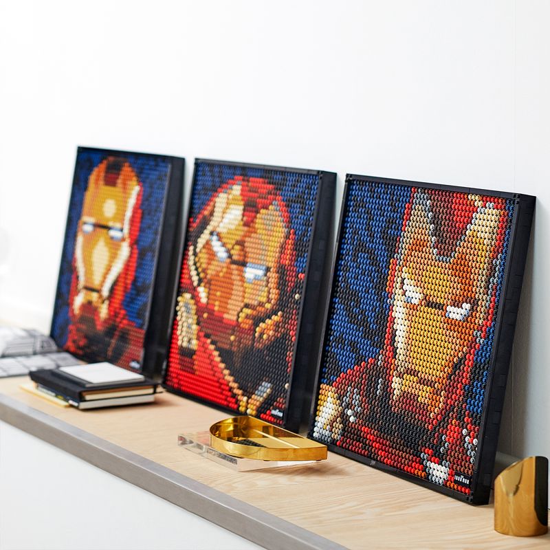 Iron-Man---Marvel-Studios---Lego-Art-31199