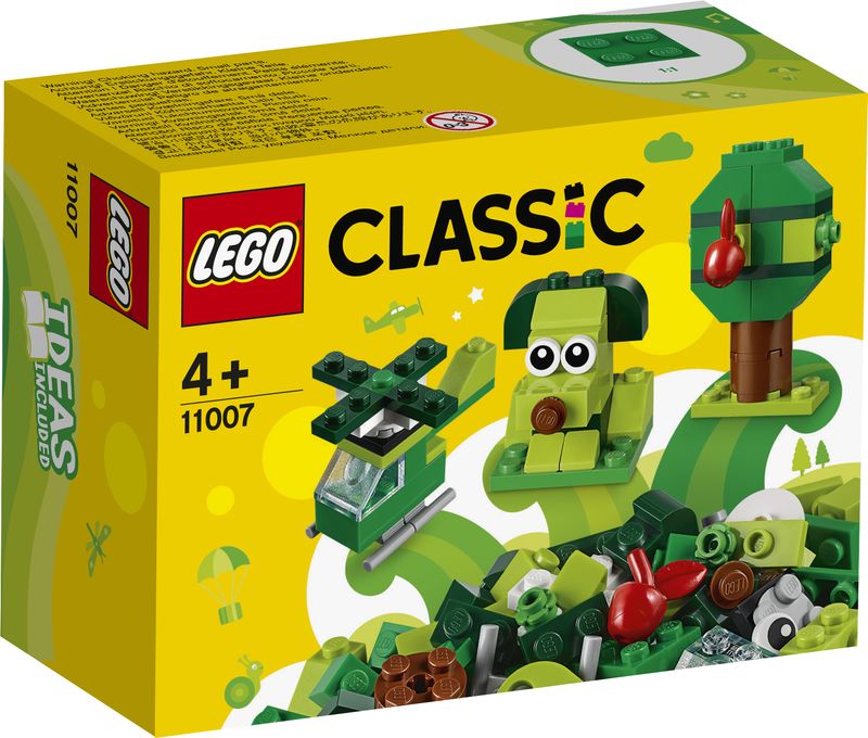 Mattoncini-verdi-creativi---Lego-Classic-11007