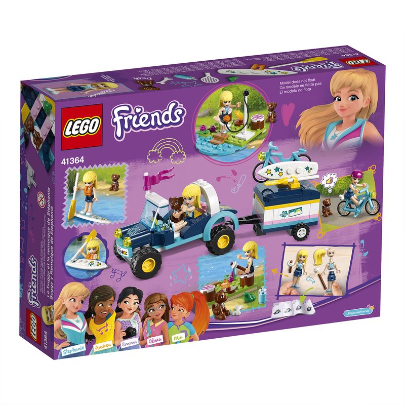 Il-buggy-con-rimorchio-di-Stephanie---Lego-Friends-41364