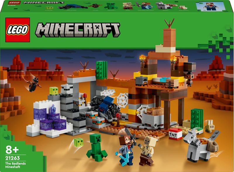 La-miniera-delle-Badlands---Lego-Minecraft-21263