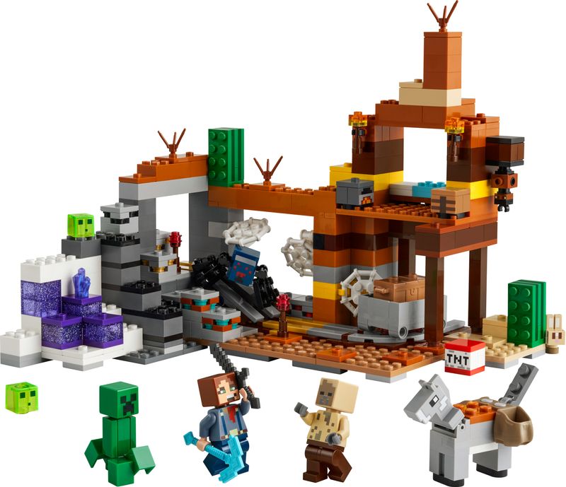 La-miniera-delle-Badlands---Lego-Minecraft-21263